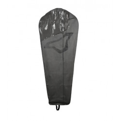 MACNA - BORSA PORTA TUTA IN PELLE - NERO