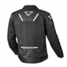 MACNA - GIACCA MOTO IN TESSUTO TAZAR 2.0 - NERO/BIANCO