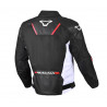 MACNA - GIACCA MOTO IN TESSUTO TAZAR 2.0 - NERO/ROSSO
