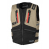 MACNA - GILET DA MOTO ESTIVO VEST MUTV-1 - NERO/SABBIA