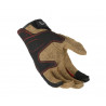 MACNA - GUANTI MOTO ESTIVI ZAIRON - NERO/MARRONE/ROSSO