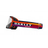 OAKLEY - MASCHERINA MOTOCROSS AIRBRAKE MX TLD NAVY SUNRISE LENTE TRASPARENTE - ARANCIONE