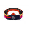 OAKLEY - MASCHERINA MOTOCROSS AIRBRAKE MX TLD NAVY SUNRISE LENTE TRASPARENTE - ARANCIONE