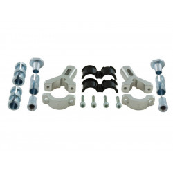 RACETECH - KIT MONTAGGIO IN ALLUMINIO FISSO PER PARAMANI UNIVERSALI