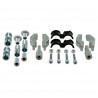 RACETECH - KIT MONTAGGIO IN ALLUMINIO SNODATO PARAMANI UNIVERSALI