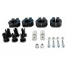 RACETECH - KIT MONTAGGIO IN PLASTICA PARAMANI UNIVERSALI