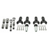 RACETECH - KIT MONTAGGIO SFERICO IN ALLUMINIO SNODATO PARAMANI UNIVERSALI