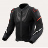 REV'IT - GIACCA MOTO IN PELLE MANTIS 3 H2O - NERO/ROSSO