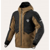REV'IT - GIACCA MOTO TOURING TECTONIC H2O - NERO/MARRONE