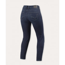 REV'IT - JEANS TECNICO MOTO DONNA MARZIA SKINNY - BLU