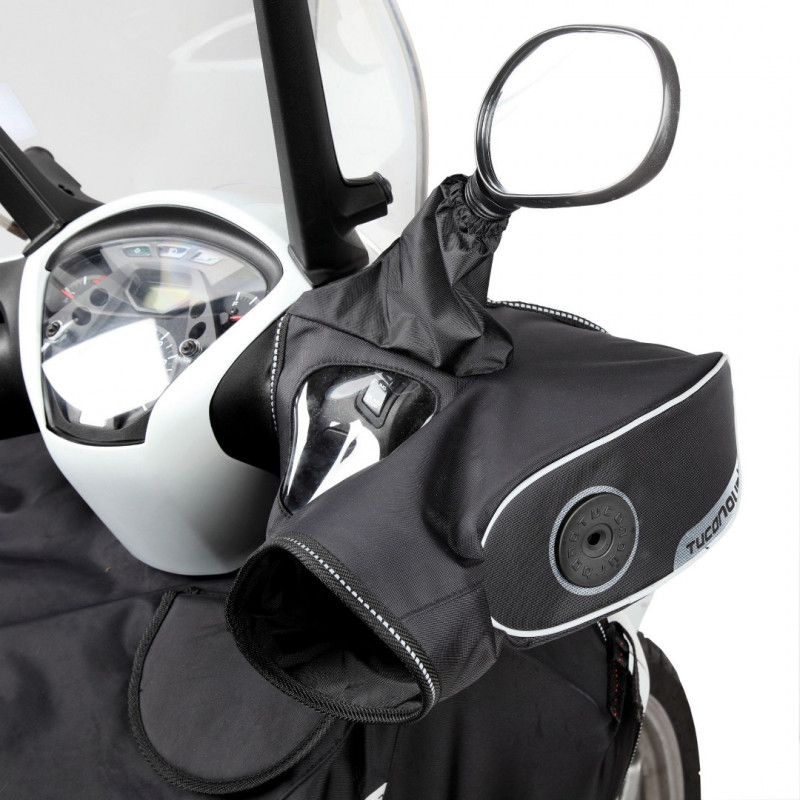 TUCANO URBANO - COPRIMANOPOLE NYLON MANUBRI CON SPECCHIETTI R334 TUCANO URBANO - COPRIMANOPOLE NYLON MANUBRI CON SPECCHIETTI R334