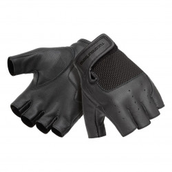 TUCANO URBANO - GUANTI MOTO ESTIVI MEZZA DITA FAB NERO