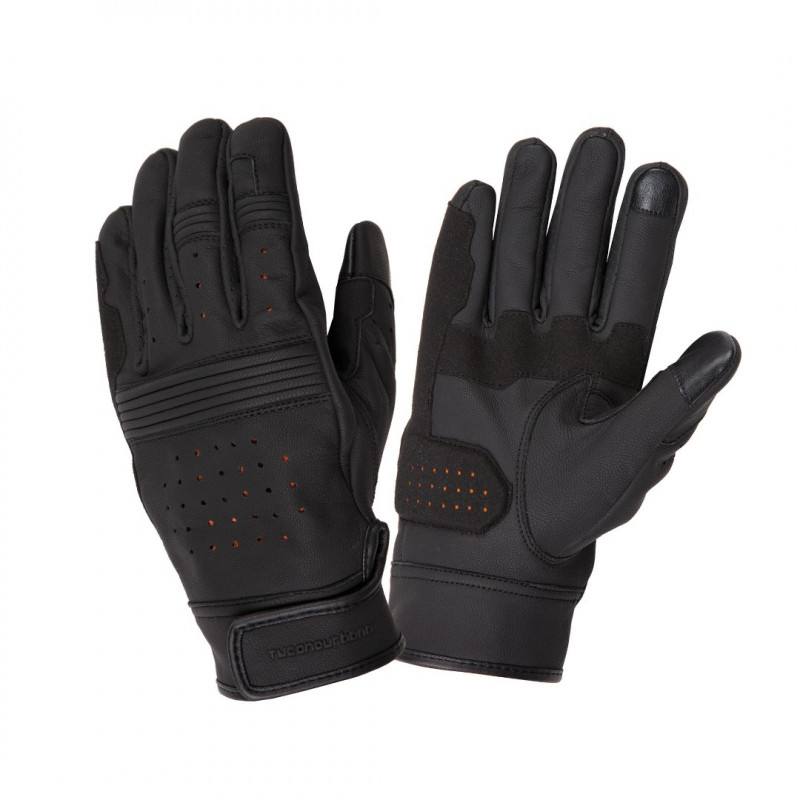TUCANO URBANO - GUANTI MOTO IN PELLE BOB SKIN NERO TUCANO URBANO - GUANTI MOTO IN PELLE BOB SKIN NERO