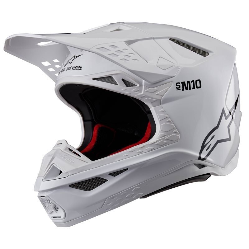 ALPINESTARS - CASCO MOTOCROSS SUPERTECH S-M10 BIANCO ALPINESTARS - CASCO MOTOCROSS SUPERTECH S-M10 BIANCO