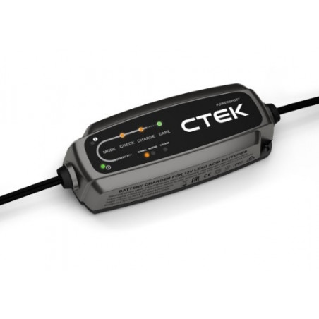 CTEK - CARICABATTERIE E MANTENITORE DI CARICA MOTO PIOMBO/ACIDO E LITIO CT5 POWER SPORT