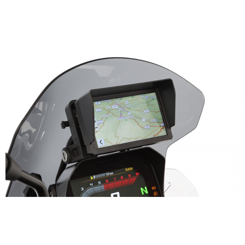 WUNDERLICH - VISIERA PARASOLE WUNDERLICH PER IL GARMIN ZUMO XT2 - NERO 21080-102 WUNDERLICH - VISIERA PARASOLE WUNDERLICH PER IL GARMIN ZUMO XT2 - NERO 21080-102