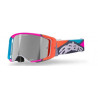 ALPINESTARS - MASCHERINA MOTOCROSS SUPERTECH STREAM LENTE A SPECCHIO ARGENTO - GRIGIO/BLU/ARANCIONE