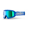 ALPINESTARS - MASCHERINA MOTOCROSS VISION YOUTH BLAZE LENTE A SPECCHIO BLU - BLU