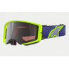 ALPINESTARS - MASCHERINA MOTOCROSS SUPERTECH CORP LENTE A SPECCHIO ARGENTO - VIOLA/GIALLO