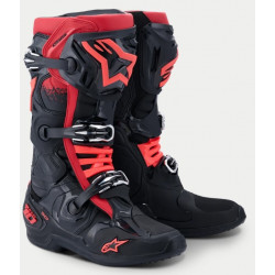 ALPINESTARS - STIVALI MOTOCROSS TECH 10 - NERO/ROSSO