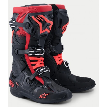 ALPINESTARS - STIVALI MOTOCROSS TECH 10 - NERO/ROSSO