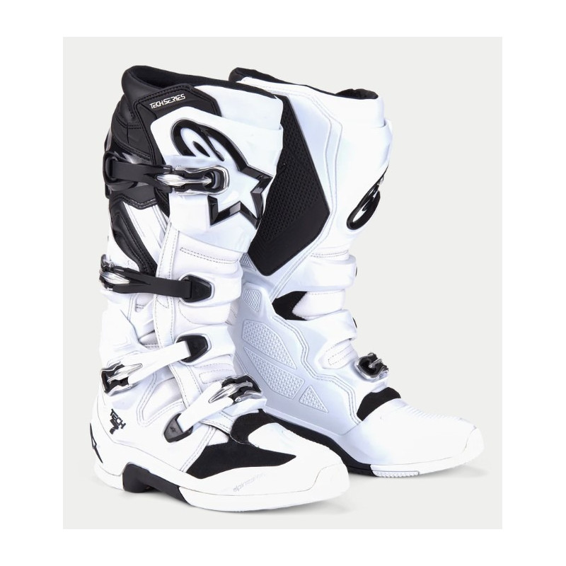 ALPINESTARS - STIVALI MOTOCROSS TECH 7 - NERO/BIANCO