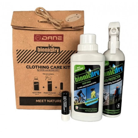 DANE - KIT PER LA PULIZIA E MANUTENZIONE ABBIGLIAMENTO MOTO