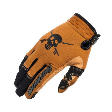 FASTHOUSE - GUANTI MOTOCROSS SANGUARO BENNET - MARRONE/NERO