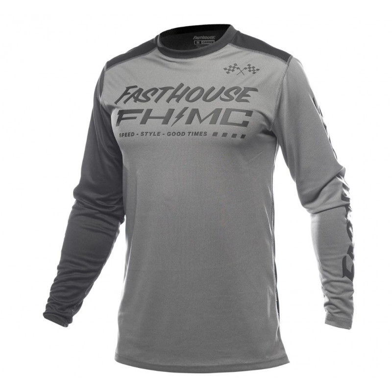 FASTHOUSE - MAGLIA MOTOCROSS CARBON METHOD - GRIGIO