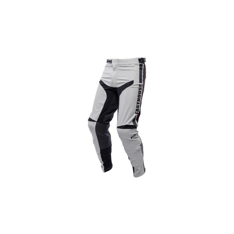 FASTHOUSE - PANTALONI MOTOCROSS ELROD STORM - GRIGIO/NERO