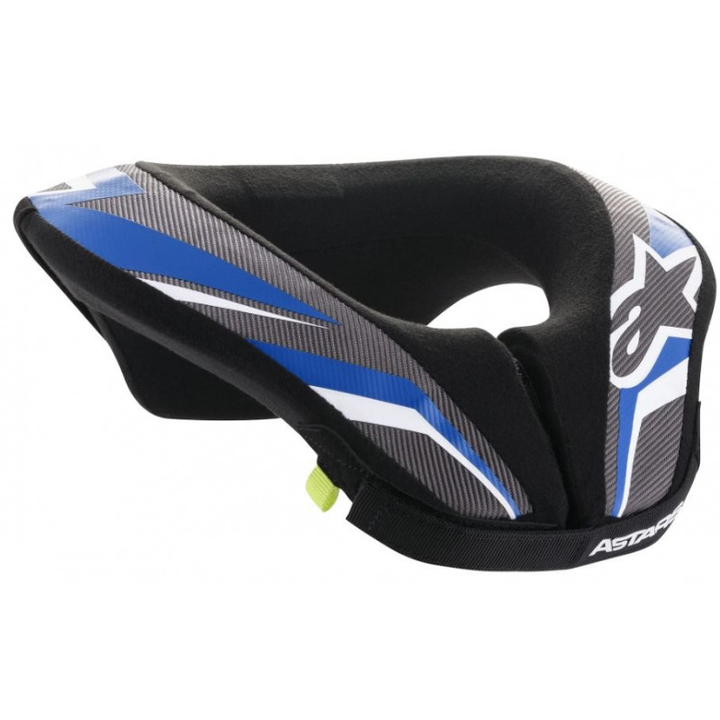 ALPINESTARS - COLLARE MOTOCROSS BAMBINO SEQUENCE NECK ROLL - NERO/GRIGIO/BLU