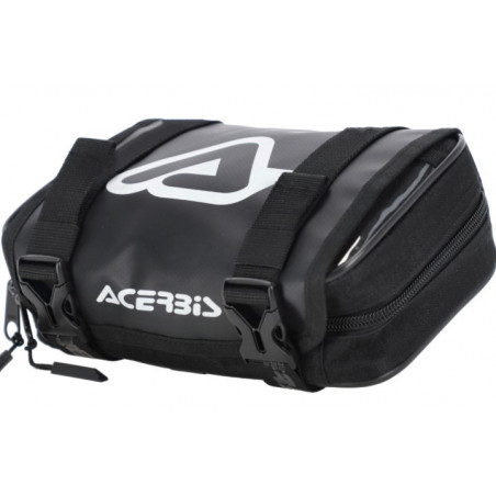 ACERBIS - BORSA POSTERIORE PORTA ATTREZZI LOGO - NERO/BIANCO