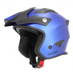 ACERBIS - CASCO MOTO JET ARIA METALLIC - BLU