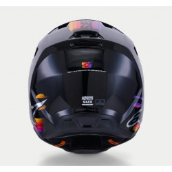 ALPINESTARS - CASCO MOTOCROSS SM3 FORCE - NERO/VIOLA/ROSA