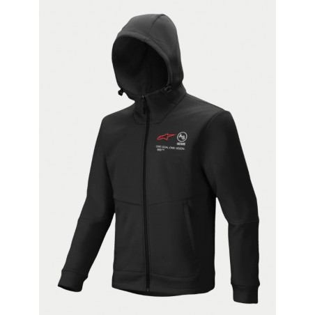ALPINESTARS - FELPA RACER MX FLEECE - NERO