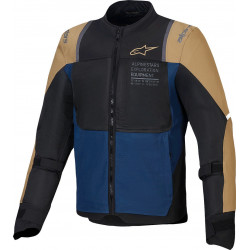ALPINESTARS - GIACCA MOTO ESTIVA ST-2 AIR - BLU/MARRONE