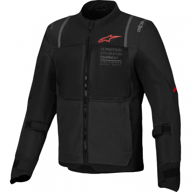ALPINESTARS - GIACCA MOTO ESTIVA ST-2 AIR - NERO