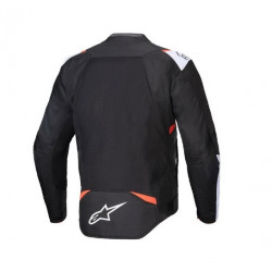 ALPINESTARS - GIACCA MOTO ESTIVA T-SPS AIR V2 - NERO/ROSSO FLUO/BIANCO