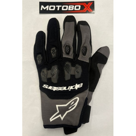 ALPINESTARS - GUANTI ENDURO OMOLAGATI PRO-DURA - NERO/GRIGIO