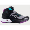 ALPINESTARS - SCARPE TECNICHE MOTO DONNA STELLA CR-X - NERO/VIOLA/GRIGIO