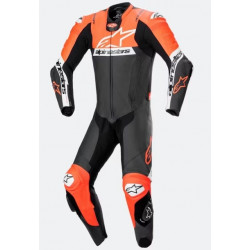 ALPINESTARS - TUTA MOTO INTERA MISSILE V2 WARD - NERO/ROSSO FLUO