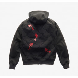 BLAUER HT - GIACCA MOTO URBAN EASY MAN HOODY CARP - GRIGIO