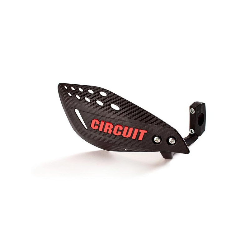 CIRCUIT - PARAMANI APERTI VECTOR - CARBON/ROSSO