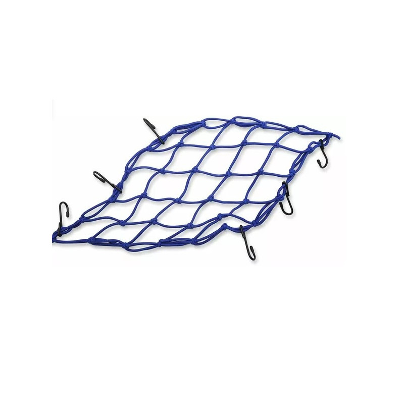 EMGO - RETE ELASTICA RAGNO 38CM x 38CM - BLU