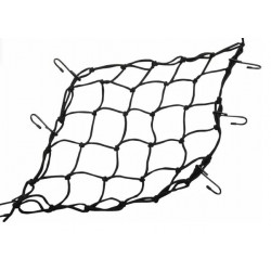 EMGO - RETE ELASTICA RAGNO 38CM x 38CM - NERO