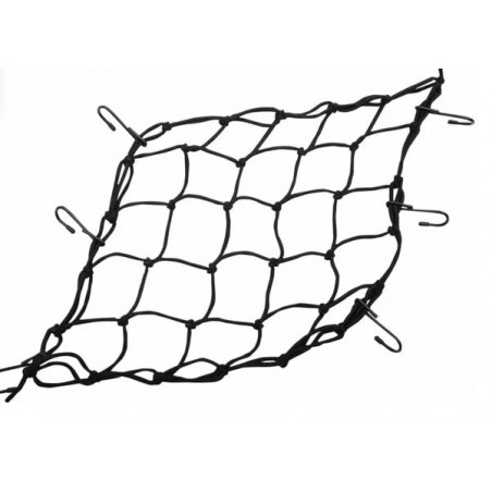 EMGO - RETE ELASTICA RAGNO 38CM x 38CM - NERO