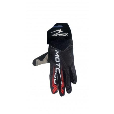 ETHEN - GUANTI MOTOCROSS MOTOBOX - NERO/ROSSO