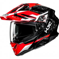 HJC - CASCO MOTO ADVENTURE RPHA 60 DAKAR MC1 - BIANCO/ROSSO