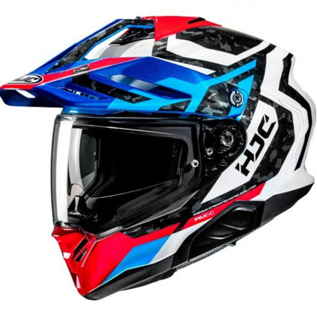 HJC - CASCO MOTO ADVENTURE RPHA 60 DAKAR MC21 - BIANCO/ROSSO/BLU
