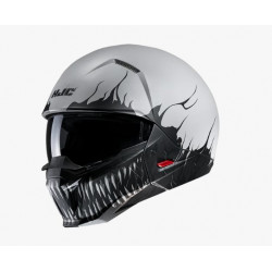 HJC - CASCO MOTO CAFE RACER i20 SCRAW MC10SF - NERO/GRIGIO
